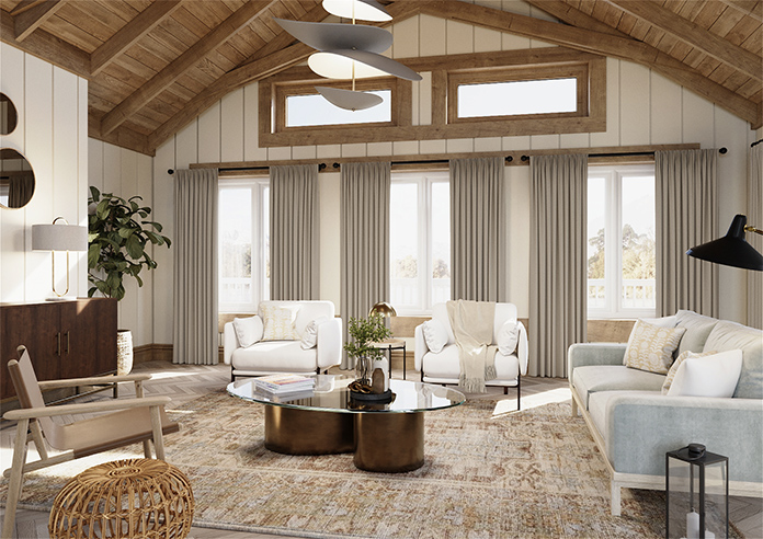 Erin, Cream - Made to Measure Curtains - Image 7